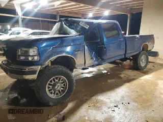 1995 Ford F-350 with VIN 1FTJW36H9SEA14003, listed as a Copart auction lot 85005914 with Not provided miles and Salvage title. Bid and sale history available at DreamBid. Image 1.