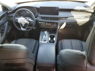2024 Infiniti QX60 Pure with VIN 5N1DL1ES5RC345587, listed as a Copart auction lot 83889614 with 9,829 mi miles and Salvage title. Bid and sale history available at DreamBid. Image 8.
