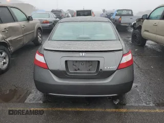 2006 Honda Civic Cpe LX with VIN 2HGFG11666H573117, listed as a Copart auction lot 86996744 with 195,733 mi miles and Salvage Title. Bid and sale history available at carsss.com. Image 6.