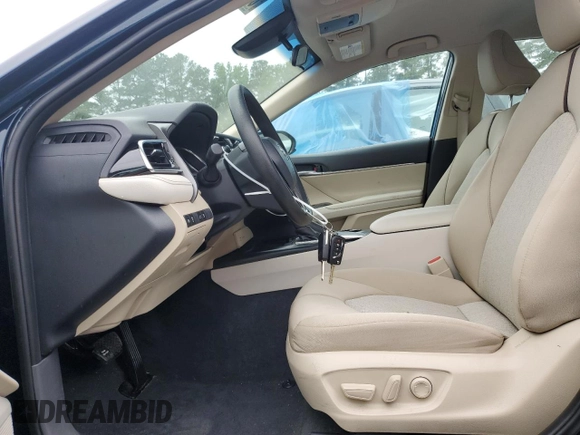 2018 Toyota Camry LE with VIN 4T1B11HK0JU565596, listed as a Copart auction lot 60219235 with 9,809 mi miles and Salvage title. Bid and sale history available at DreamBid. Image 7.