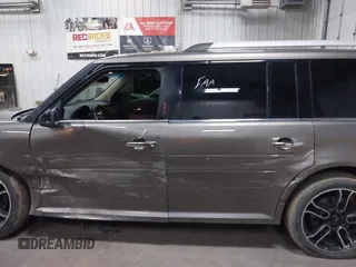 2014 Ford Flex Limited z VIN 2FMHK6DT2EBD25030, wystawiony jako IAAI lot #42148170 z przebiegiem 135 300 mil mil oraz . Historia ofert i sprzedaży dostępna na DreamBid. Obrazek 14.