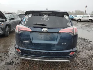 2017 Toyota RAV4 XLE with VIN JTMWFREV0HJ718137, listed as a Copart auction lot 49931375 with 192,980 mi miles and Salvage Title. Bid and sale history available at carsss.com. Image 6.