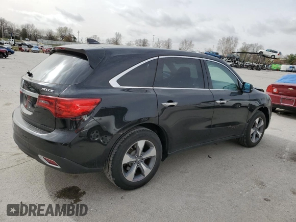 2016 Acura MDX with VIN 5FRYD3H28GB019291, listed as a Copart auction lot 49167515 with 133,164 mi miles and Clean Title. Bid and sale history available at carsss.com. Image 3.