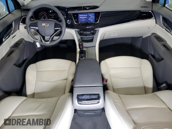 2024 Cadillac XT6 FWD Premium Luxury with VIN 1GYKPCRS7RZ738830, listed as a Copart auction lot 69222864 with 9,891 mi miles and Clean Title. Bid and sale history available at carsss.com. Image 8.
