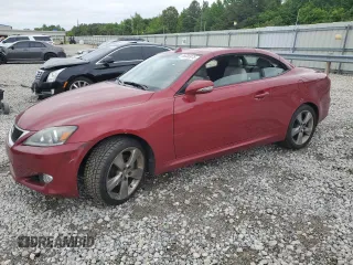 2011 Lexus IS 250 C с VIN JTHFF2C21B2520084, выставлен на аукционе Copart как лот 55036975 с пробегом 67 646 миль миль и Списание • Salvage title. История ставок и продаж доступна на DreamBid. Изображение 1.
