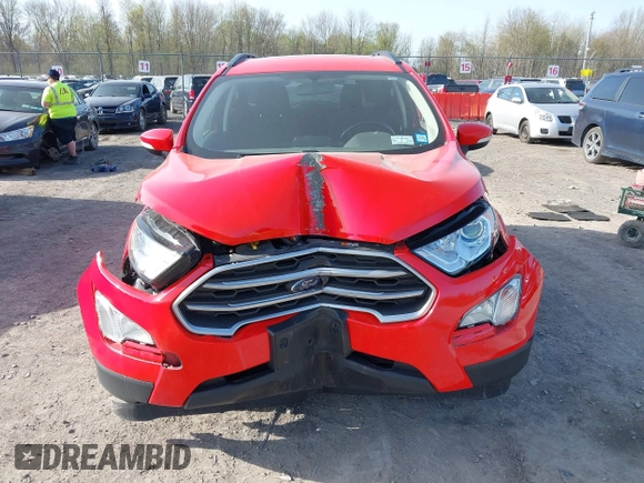 2019 Ford EcoSport SE with VIN MAJ6S3GL9KC294995, listed as a IAAI auction lot 42119134 with 104,940 mi miles and . Bid and sale history available at DreamBid. Image 12.