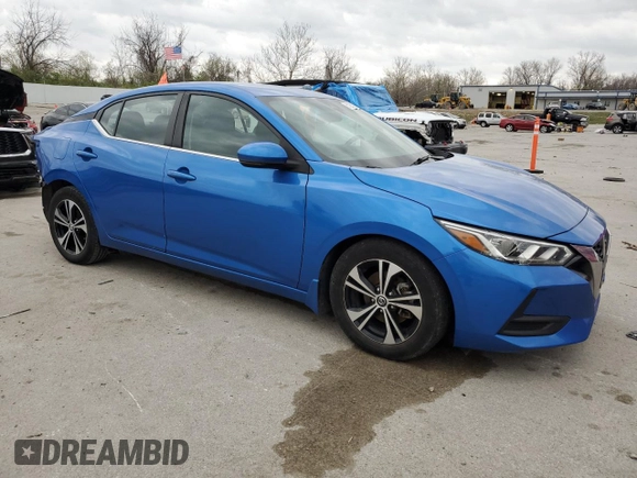 2020 Nissan Sentra SV z VIN 3N1AB8CV6LY260551, wystawiony jako Copart lot #51283215 z przebiegiem 71 434 mil mil oraz Szkoda całkowita • Salvage title. Historia ofert i sprzedaży dostępna na DreamBid. Obrazek 4.