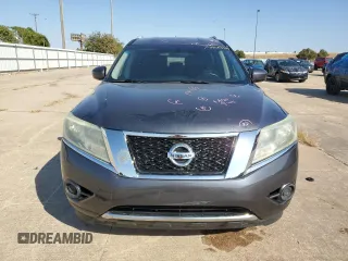 2014 Nissan Pathfinder S z VIN 5N1AR2MN4EC661222, wystawiony jako Copart lot #76400724 z przebiegiem 114 269 mil mil oraz Szkoda całkowita • Salvage title. Historia ofert i sprzedaży dostępna na DreamBid. Obrazek 5.