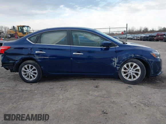 2018 Nissan Sentra SV with VIN 3N1AB7AP6JL637288, listed as a IAAI auction lot 41820941 with 90,122 mi miles. Bid and sale history available at carsss.com. Image 13.