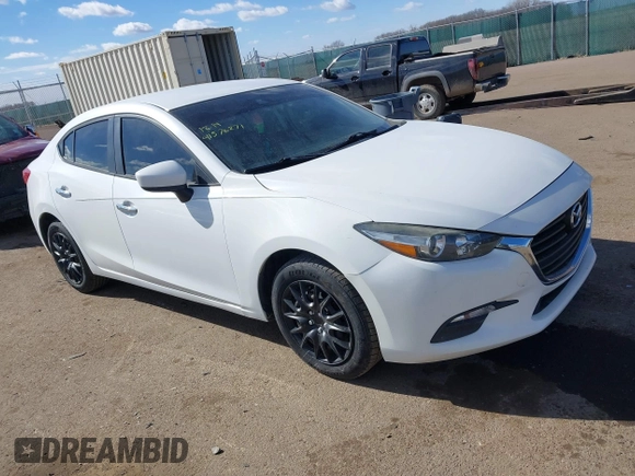 2018 Mazda 3 Sport with VIN 3MZBN1U79JM170411, listed as a IAAI auction lot 41576271 with 162,806 mi miles and . Bid and sale history available at DreamBid. Image 1.