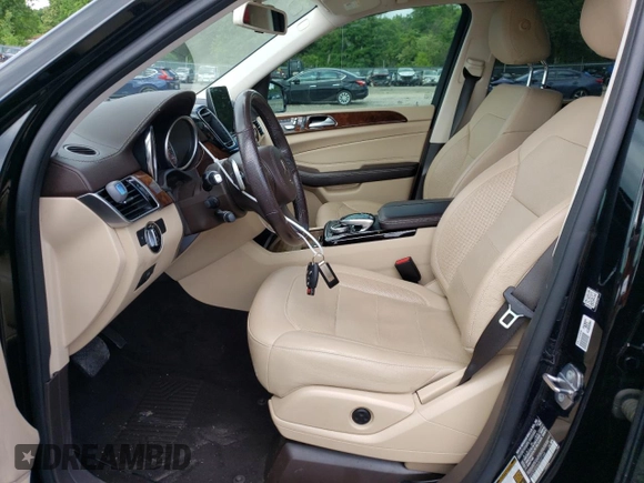 2019 Mercedes-Benz GLS 450 with VIN 4JGDF6EE8KB227169, listed as a Copart auction lot 53223824 with 100,686 mi miles and . Bid and sale history available at DreamBid. Image 7.