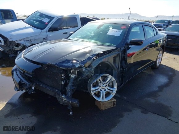 2022 Dodge Charger SXT with VIN 2C3CDXBG9NH201715, listed as a IAAI auction lot 41583612 with 51,426 mi miles. Bid and sale history available at carsss.com. Image 18.