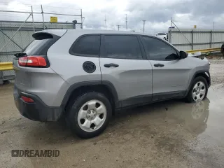 2017 Jeep Cherokee Sport with VIN 1C4PJMAB1HW578068, listed as a Copart auction lot 42719785 with 193,278 mi miles and Non Repairable. Bid and sale history available at carsss.com. Image 3.