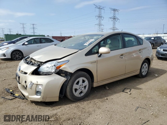 2011 Toyota Prius I with VIN JTDKN3DU8B1425469, listed as a Copart auction lot 54538205 with 149,303 mi miles and Salvage title. Bid and sale history available at DreamBid. Image 1.