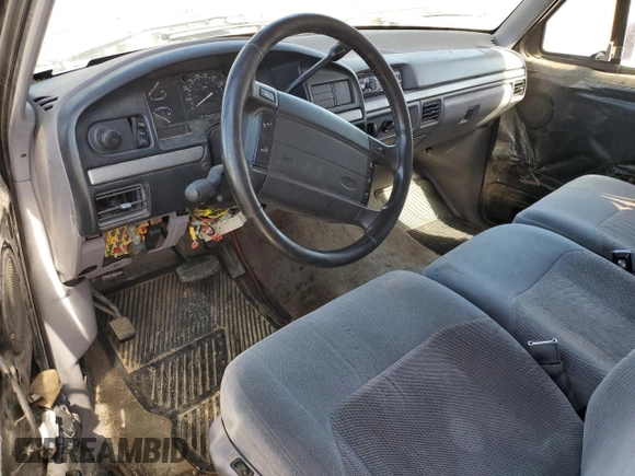 1995 Ford F-150 with VIN 1FTEX15N9SKC13922, listed as a Copart auction lot 49737275 with 199,117 mi miles and Salvage Title. Bid and sale history available at carsss.com. Image 8.