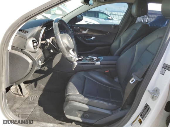 2015 Mercedes-Benz C-Class C 300 with VIN 55SWF4JBXFU054835, listed as a Copart auction lot 52032855 with 71,921 mi miles and Salvage Title. Bid and sale history available at carsss.com. Image 7.