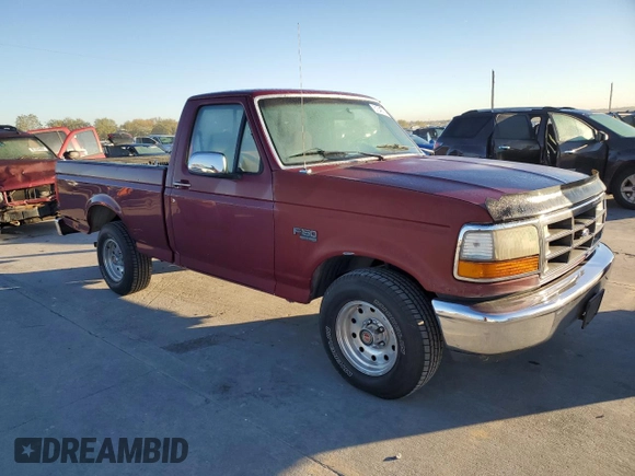 1992 Ford F-150 with VIN 1FTDF15Y1NPB06444, listed as a Copart auction lot 81648734 with 291,054 mi miles and Clean Title. Bid and sale history available at carsss.com. Image 4.