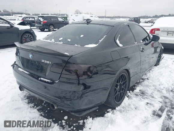 2011 BMW 3 Series 335i xDrive with VIN WBAKF9C58BE619046, listed as a IAAI auction lot 41211250 with Not provided miles and . Bid and sale history available at DreamBid. Image 4.