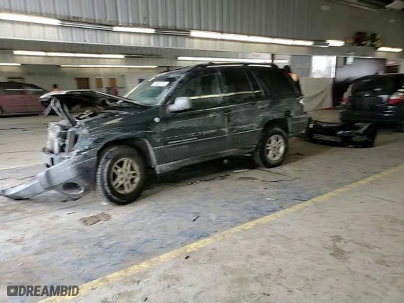 2004 Jeep Grand Cherokee Laredo with VIN 1J4GW48S04C414551, listed as a Copart auction lot 45892155 with 0 mi miles and Salvage Title. Bid and sale history available at carsss.com. Image 11.