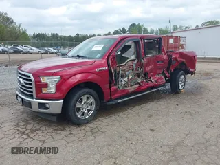 2017 Ford F-150 XL with VIN 1FTEW1CP5HFA51053, listed as a IAAI auction lot 41937593 with 119,050 mi miles and . Bid and sale history available at carsss.com. Image 2.