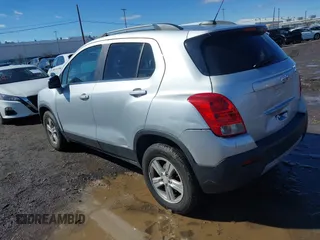 2015 Chevrolet Trax LT with VIN 3GNCJRSBXFL246036, listed as a IAAI auction lot 41742070 with 123,184 mi miles and . Bid and sale history available at carsss.com. Image 3.