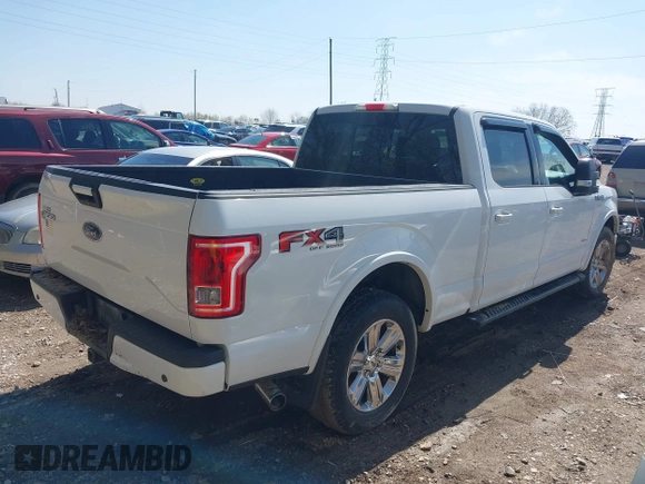 2015 Ford F-150 XLT with VIN 1FTFW1EG7FFB92544, listed as a IAAI auction lot 41998914 with Not Provided miles and . Bid and sale history available at carsss.com. Image 4.
