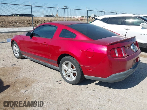 2010 Ford Mustang V6 with VIN 1ZVBP8AN3A5170819, listed as a IAAI auction lot 42024995 with 119,450 mi miles. Bid and sale history available at carsss.com. Image 3.