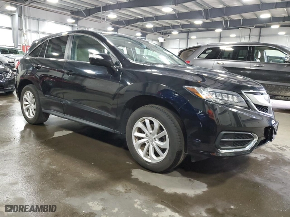 2017 Acura RDX w/Technology Pkg with VIN 5J8TB4H50HL031677, listed as a Copart auction lot 50833835 with 89,746 mi miles and Salvage Title. Bid and sale history available at carsss.com. Image 4.