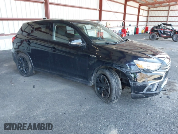 2019 Mitsubishi Outlander ES z VIN JA4AR3AU1KU022236, wystawiony jako IAAI lot #42070526 z przebiegiem 121 890 mil mil oraz . Historia ofert i sprzedaży dostępna na DreamBid. Obrazek 1.