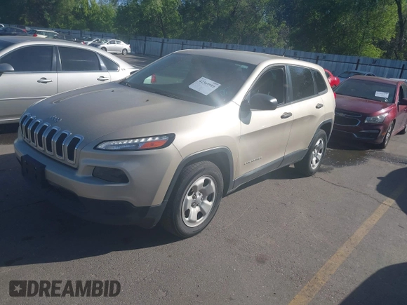 2015 Jeep Cherokee Sport с VIN 1C4PJMAB9FW520075, выставлен на аукционе IAAI как лот 42369985 с пробегом 127 788 миль миль и . История ставок и продаж доступна на DreamBid. Изображение 2.