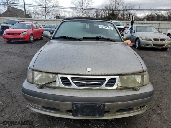 2003 Saab 9-3 SE with VIN YS3DF78KX37001966, listed as a Copart auction lot 85484104 with 0 miles and Clean Title. Bid and sale history available at carsss.com. Image 5.