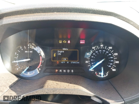 2017 Ford Edge SE with VIN 2FMPK4G97HBC31892, listed as a IAAI auction lot 41291374 with 37,949 mi miles. Bid and sale history available at carsss.com. Image 7.