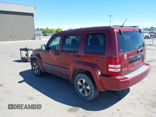 2008 Jeep Liberty Sport with VIN 1J8GN28K38W277986, listed as a IAAI auction lot 42196000 with 175,246 mi miles. Bid and sale history available at carsss.com. Image 3.