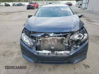 2017 Honda Civic LX with VIN 19XFC2F53HE033738, listed as a Copart auction lot 51534615 with 129,960 mi miles and Salvage Title. Bid and sale history available at DreamBid. Image 11.