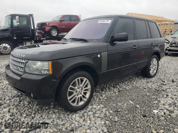 2010 Land Rover Range Rover HSE with VIN SALME1D44AA319220, listed as a Copart auction lot 83364724 with 169,099 mi miles and Clean Title. Bid and sale history available at carsss.com. Image 1.