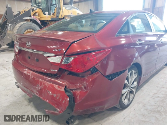 2013 Hyundai Sonata Limited with VIN 5NPEC4AB0DH602796, listed as a IAAI auction lot 41776541 with 206,329 mi miles and . Bid and sale history available at carsss.com. Image 6.