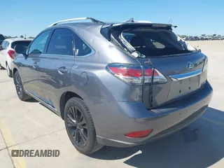2013 Lexus RX 350 with VIN JTJZK1BA0D2008488, listed as a IAAI auction lot 41935770 with 128,277 mi miles and . Bid and sale history available at DreamBid. Image 3.