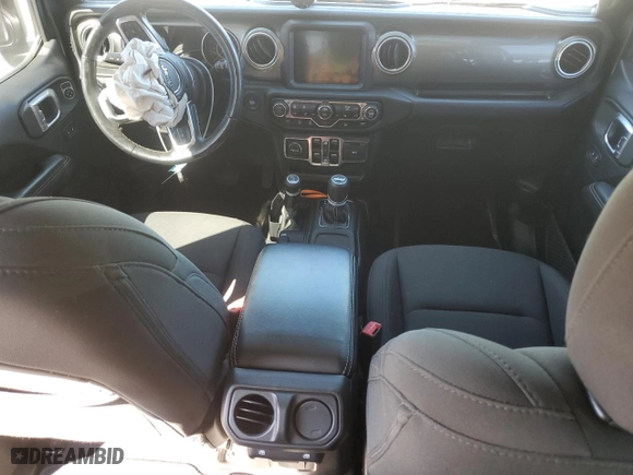 2020 Jeep Wrangler Unlimited North Edition with VIN 1C4HJXEN9LW172543, listed as a Copart auction lot 45562275 with 31,367 mi miles and Salvage Title. Bid and sale history available at carsss.com. Image 8.