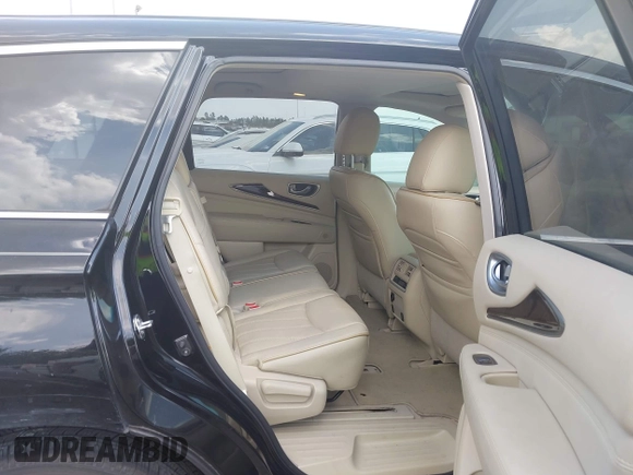 2014 Infiniti QX60 with VIN 5N1AL0MN3EC533821, listed as a IAAI auction lot 42175446 with 161,369 mi miles and . Bid and sale history available at DreamBid. Image 8.