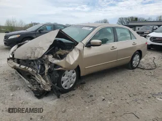 2004 Honda Accord LX z VIN 1HGCM56334A157054, wystawiony jako Copart lot #55141485 z przebiegiem Nie podano mil oraz Czysty tytuł • Clean title. Historia ofert i sprzedaży dostępna na DreamBid. Obrazek 1.