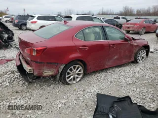 2012 Lexus IS 350 with VIN JTHCE5C21C5003018, listed as a Copart auction lot 85275074 with 155,713 mi miles and Clean title. Bid and sale history available at DreamBid. Image 3.