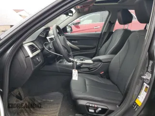 2017 BMW 3 Series 320i xDrive with VIN WBA8E5G32HNU45465, listed as a Copart auction lot 53291015 with 38,728 mi miles and Salvage title. Bid and sale history available at DreamBid. Image 7.