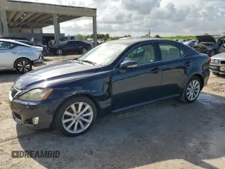 2009 Lexus IS 250 with VIN JTHCK262395033522, listed as a Copart auction lot 64935254 with 113,594 mi miles and Salvage Title. Bid and sale history available at carsss.com. Image 1.
