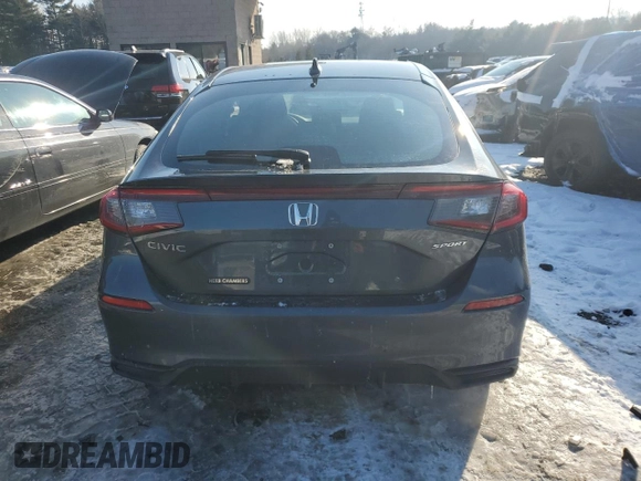 2025 Honda Civic Sport z VIN 19XFL2H83SE004447, wystawiony jako Copart lot #42229065 z przebiegiem 2471 mil mil oraz Szkoda całkowita • Salvage title. Historia ofert i sprzedaży dostępna na DreamBid. Obrazek 6.