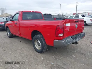 2011 Ram 1500 ST with VIN 3D7JV1EP5BG528333, listed as a IAAI auction lot 41977238 with 174,235 mi miles. Bid and sale history available at carsss.com. Image 3.