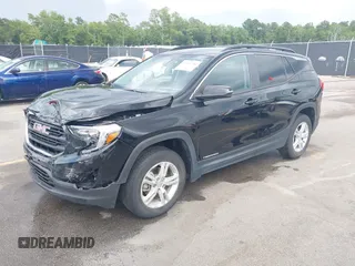 2021 GMC Terrain SLE z VIN 3GKALTEV5ML345992, wystawiony jako IAAI lot #42467280 z przebiegiem 123 704 mil mil oraz . Historia ofert i sprzedaży dostępna na DreamBid. Obrazek 2.