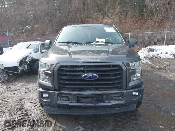 2017 Ford F-150 XL with VIN 1FTEX1EP3HFC54727, listed as a IAAI auction lot 41462133 with 87,250 mi miles. Bid and sale history available at carsss.com. Image 12.