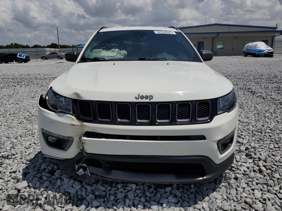 2021 Jeep Compass 80th Anniversary with VIN 3C4NJCEB4MT604075, listed as a Copart auction lot 52258645 with 78,510 mi miles and Non Repairable. Bid and sale history available at carsss.com. Image 5.