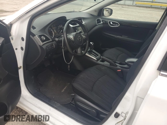 2019 Nissan Sentra SV with VIN 3N1AB7AP2KY278378, listed as a Copart auction lot 51425375 with 137,729 mi miles and Salvage Title. Bid and sale history available at DreamBid. Image 7.