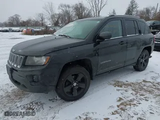 2016 Jeep Compass High Altitude Edition with VIN 1C4NJDEB8GD758174, listed as a IAAI auction lot 41235089 with 144,841 mi miles. Bid and sale history available at carsss.com. Image 18.